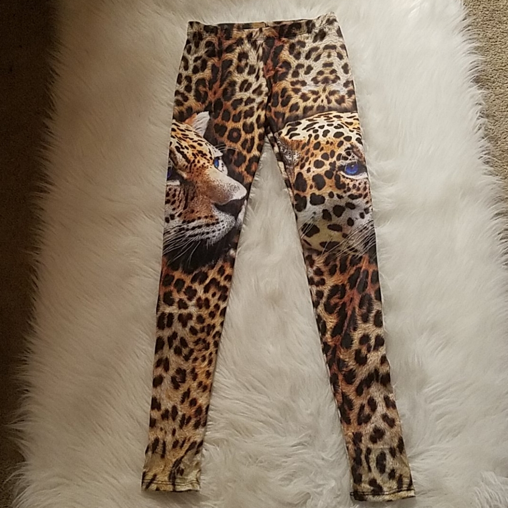 CHEETAH PRINT LEGGINGS